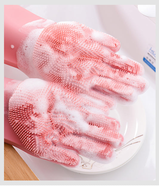 Silicon Dishwashing Gloves