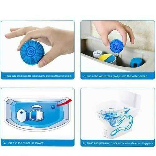 Toilet Cleaning Tablets Pack of 1 (10pc)