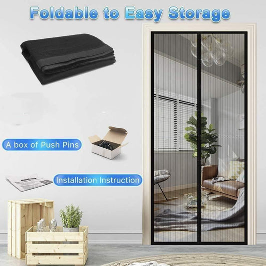 Magnetic Mosquito Net for Door