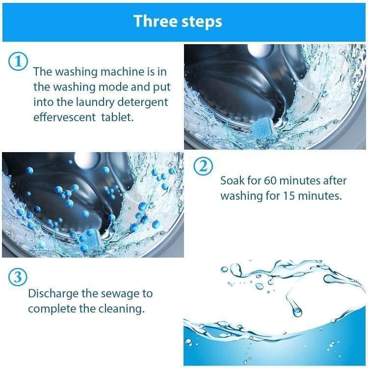 Washing Machine Deep Cleaner Tablets