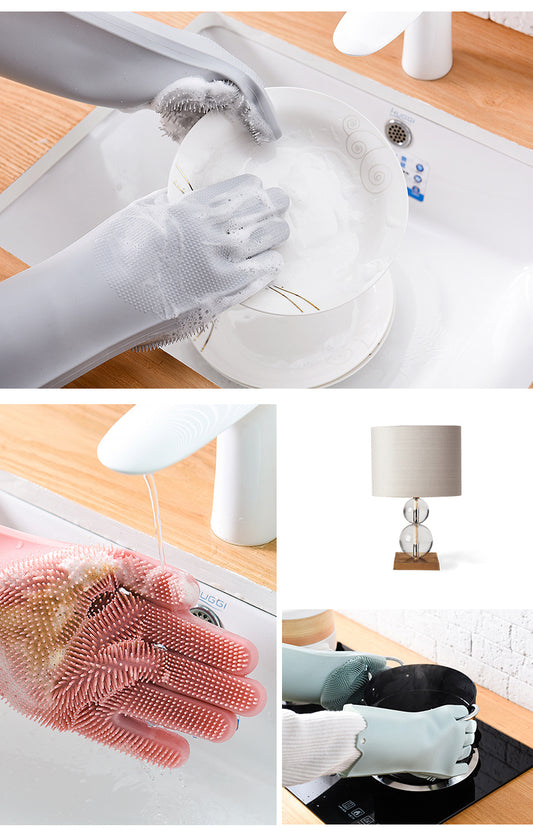 Silicon Dishwashing Gloves