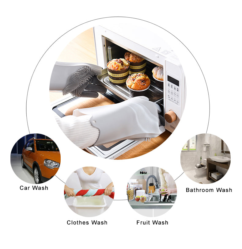 Silicon Dishwashing Gloves