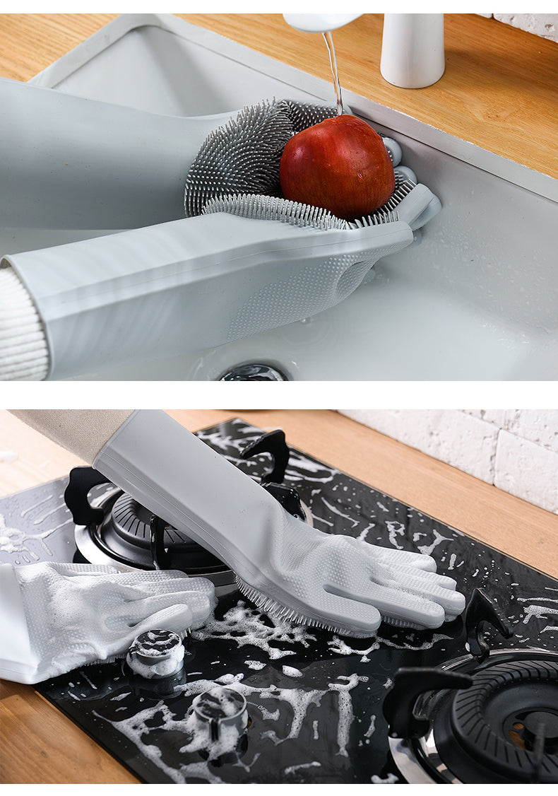 Silicon Dishwashing Gloves