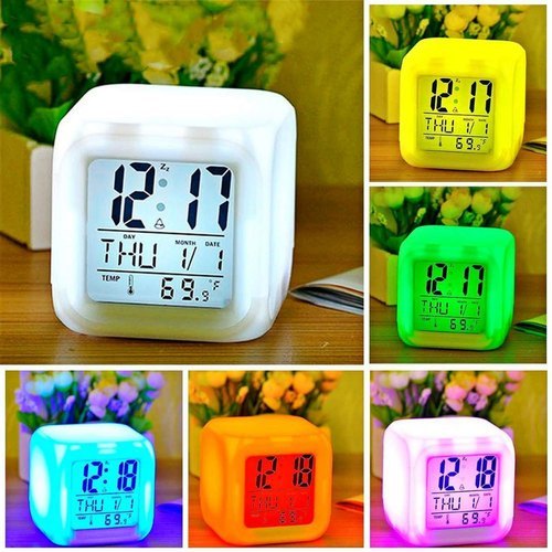 Changing Multicolour Clock