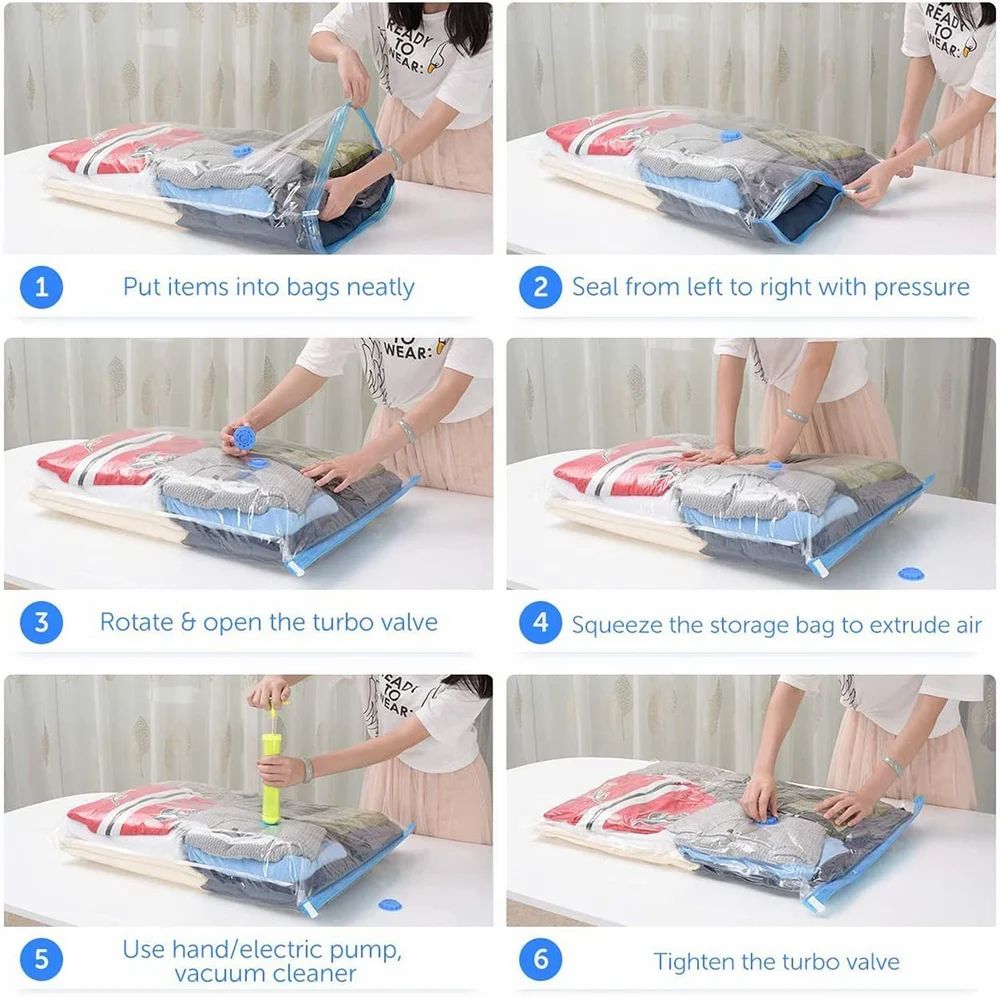 Vacuum Compression Storage Bags