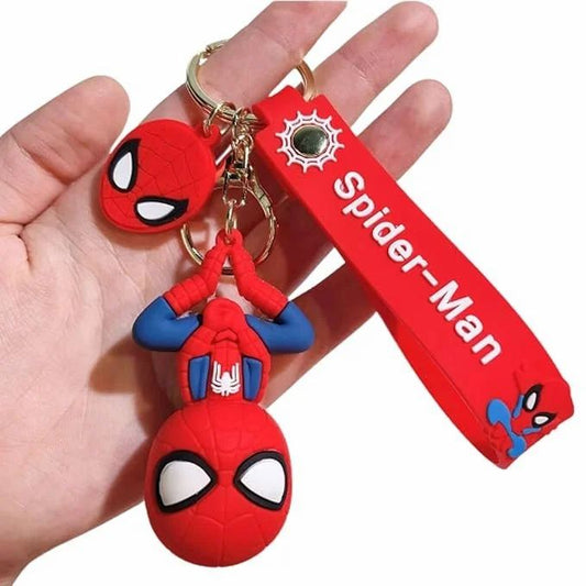 Spiderman Rubber Keyring